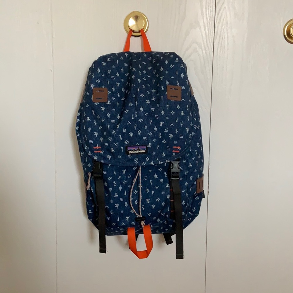 Blue Patagonia Backpack